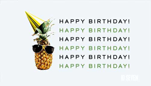 Happy Birthday Pineapple