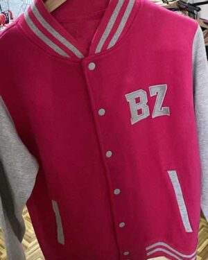 BZ Varsity Jacket Pink