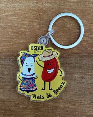 Rice & Beans Keychain